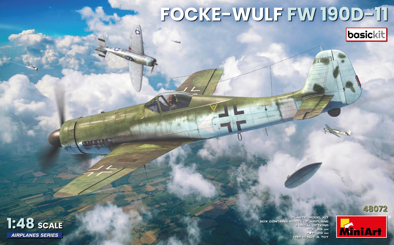 Model kit 1/48 FOCKE-WULF Fw-190D-11 (MiniArt)