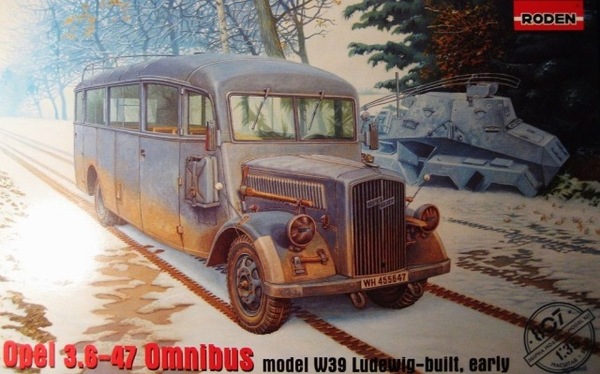 Model kit 1/35 Opel Blitz 3.6-47 (Roden)