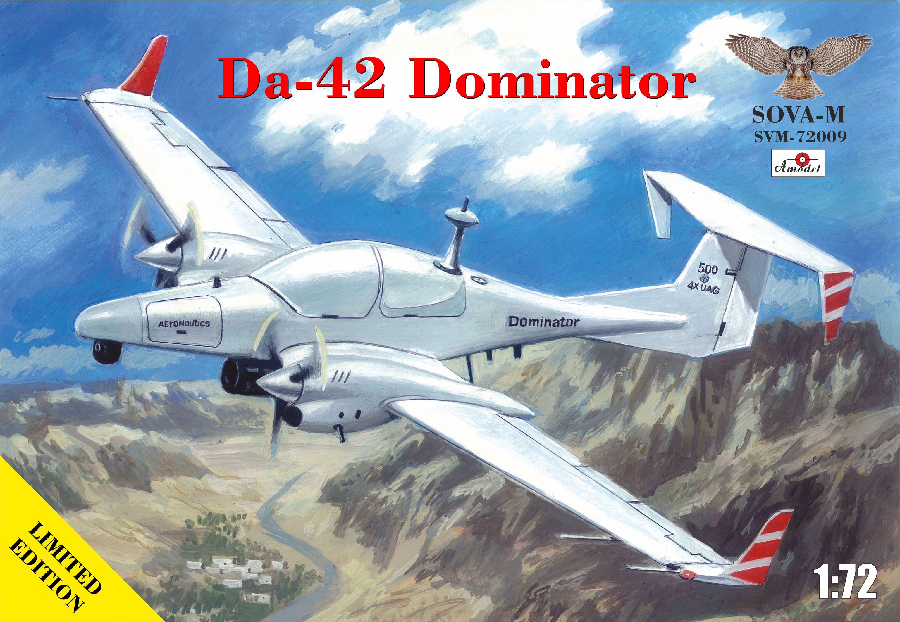 Model kit 1/72 Da-42 Dominator (Limited Edition) (Sova-M)