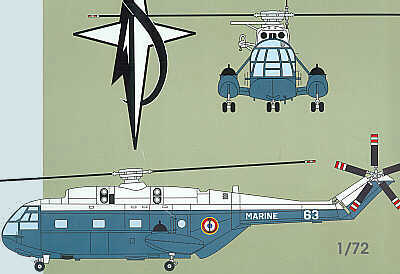 Model kit 1/72 S.A.321 Super Frelon (Mach 2)