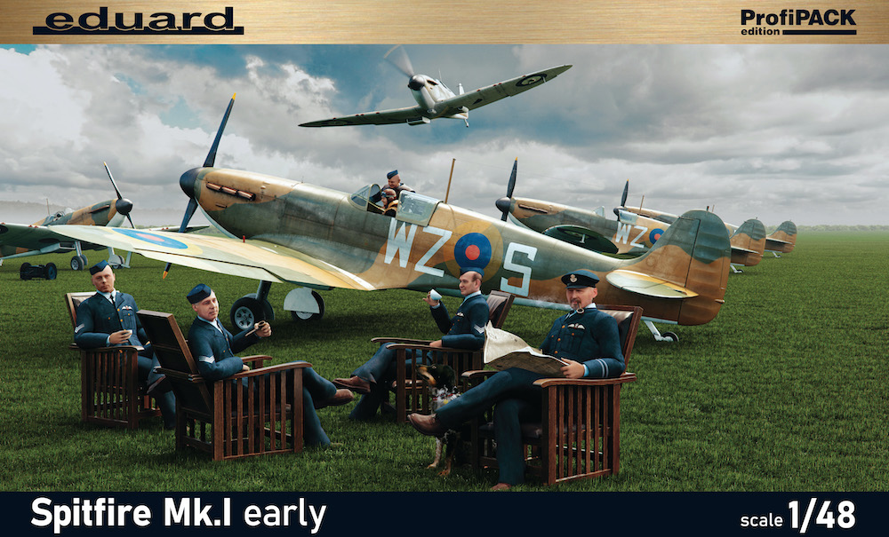 Model kit 1/48 Supermarine Spitfire Mk.I early Profipack edition (Eduard kits)