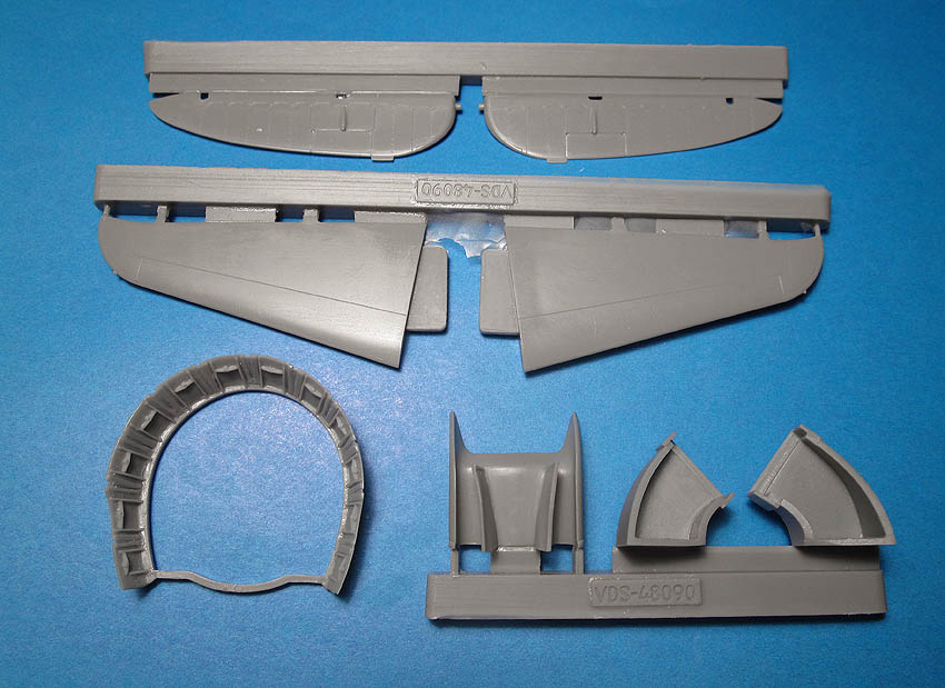 Additions (3D resin printing) 1/48 P-47D Thunderbolt Exterior Set (for Tamiya) (Vector) 