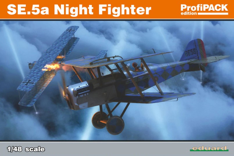 Model kit 1/48 SE.5a Night Fighter ProfiPACK (Eduard kits)
