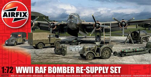 Diorama bases 1/72 RAF Bomber Re-supply Set (Airfix) 