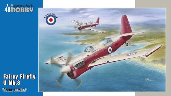 Model kit 1/48 Fairey Firefly U Mk.8 Drone Version (Special Hobby)