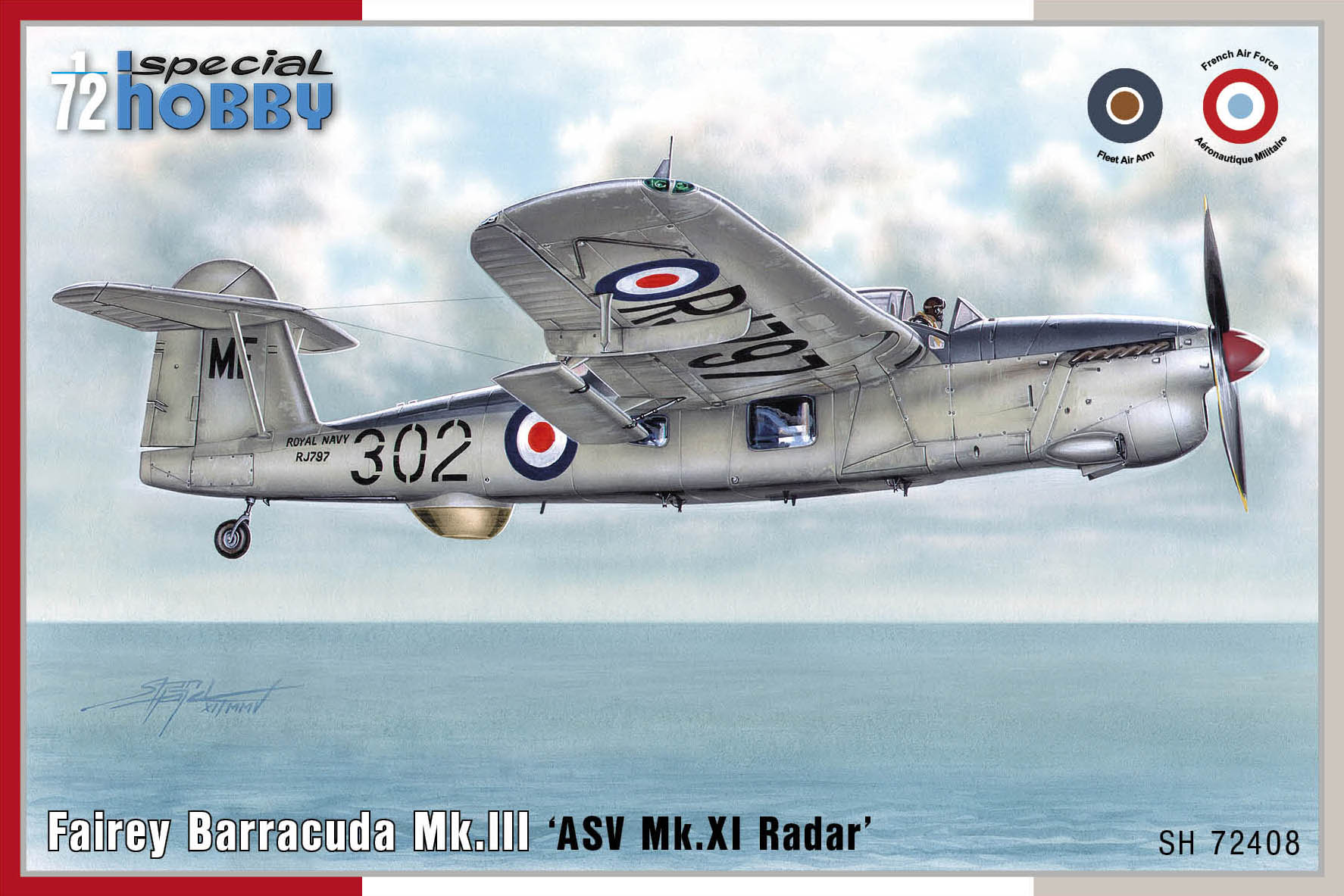 Model kit 1/72 Fairey Barracuda Mk.III 'ASV Mk.XI Radar' (Special Hobby)