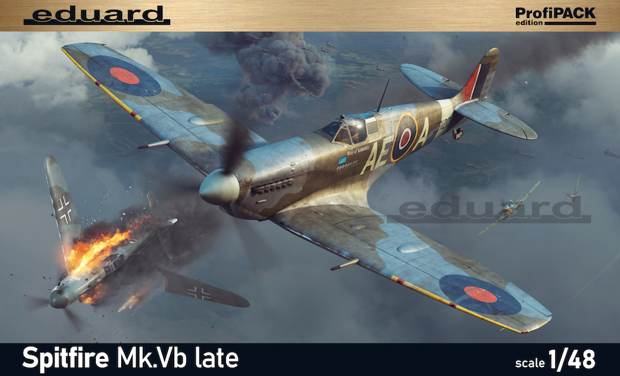 Model kit 1/48 Supermarine Spitfire Mk.Vb late Profipack edition   (Eduard kits)