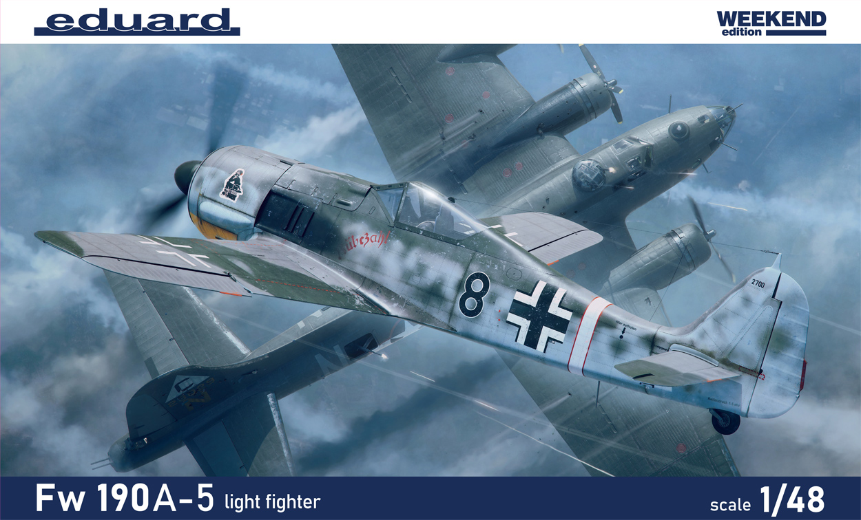 Model kit 1/48 Fw 190A-5 light fighter (Weekend Edition) (Eduard kits)