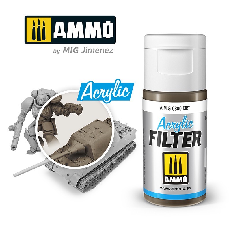 ACRYLIC FILTER Dirt (15mL) (Ammo Mig)