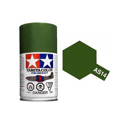 Spray paint AS-14 Olive Green USAAF (Tamiya) (100ml)