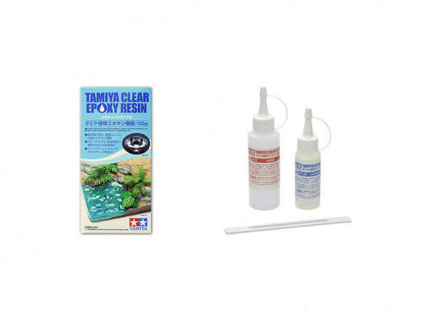 Diorama texture paint: Tamiya Clear Epoxy (150g) (Tamiya)