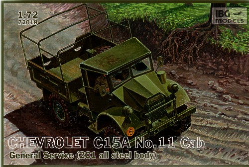 Model kit 1/72 Chevrolet C15A No.11 Cab General Service (IBG Models)