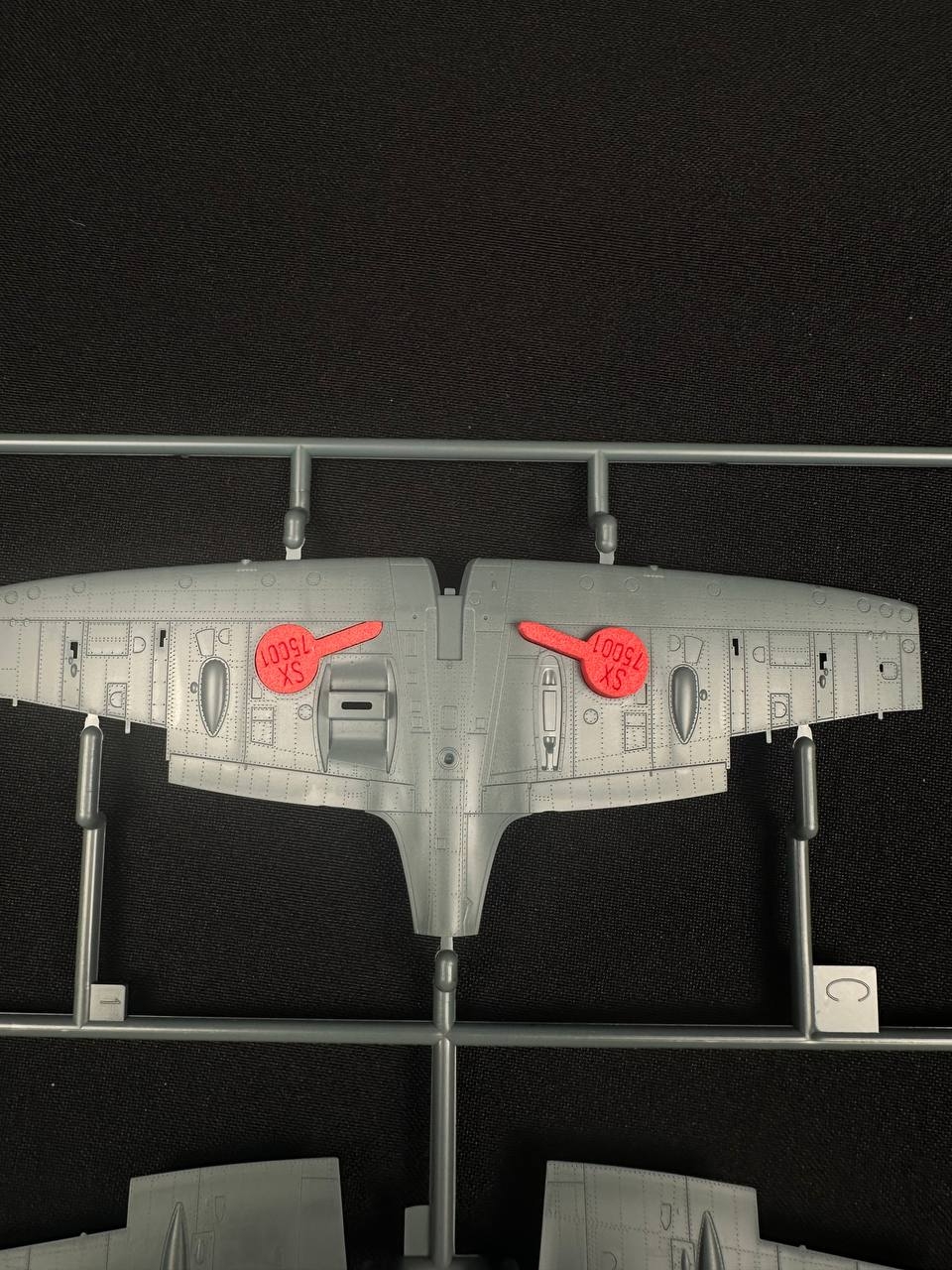 Niche plugs 1/72 for the Spitfire Mk.Vb (Eduard)