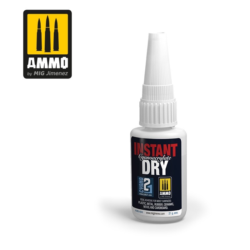 Instant Dry Cyanoacrylate (Ammo Mig) (21g) 