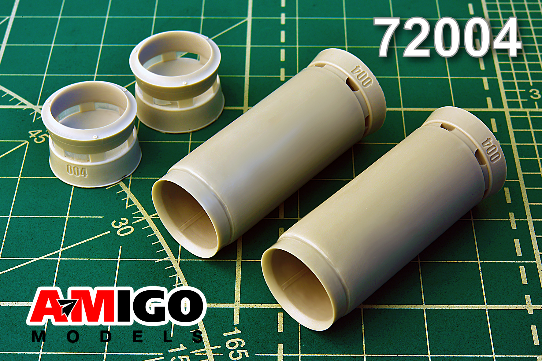Additions (3D resin printing) 1/72 Adjustable air intake for RD-7M engines of the Tu-22K airplane (Amigo Models)