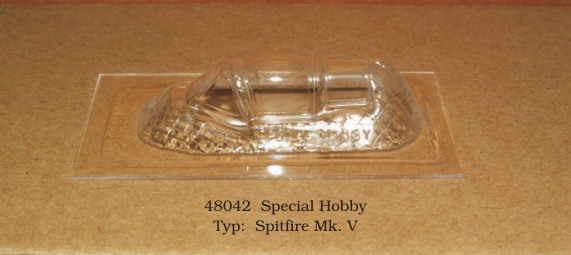 Vacu Canopy 1/48 Spitfire Mk.V (SP.HOBBY) (Rob Taurus)