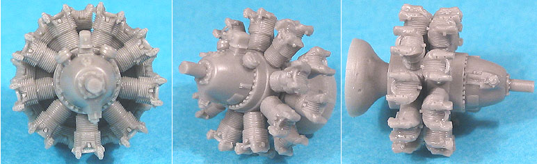 Additions (3D resin printing) 1/72 P&W R-2800 A/B (early) Engine (Vector)