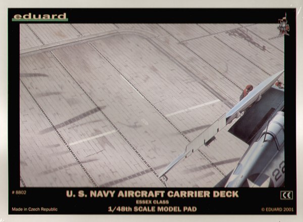 Diorama bases 1/48 US Navy Aircraft Carrier Deck (Eduard kits) 