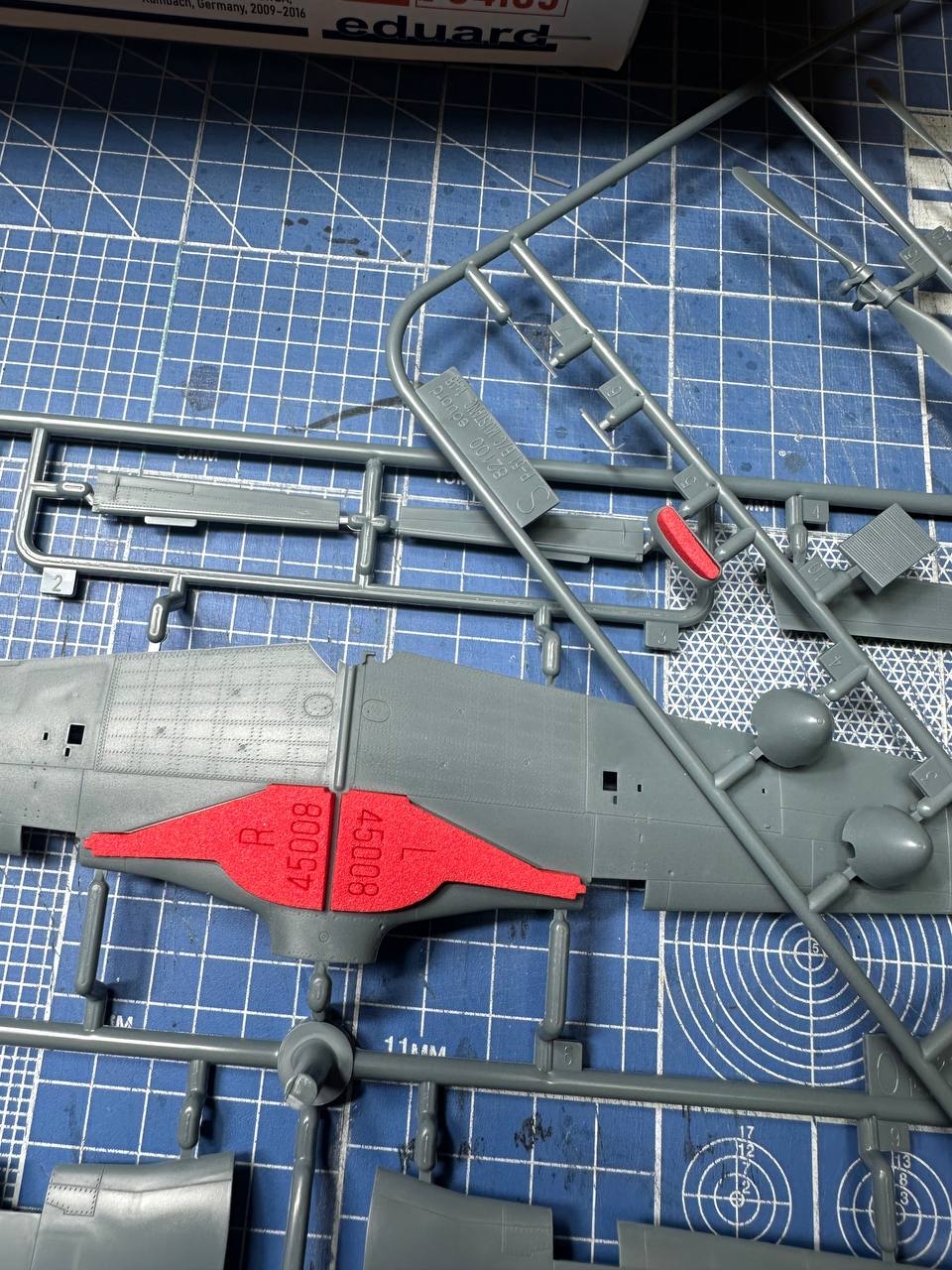 Niche plugs 1/48 for the P-51B Mustang (Eduard)