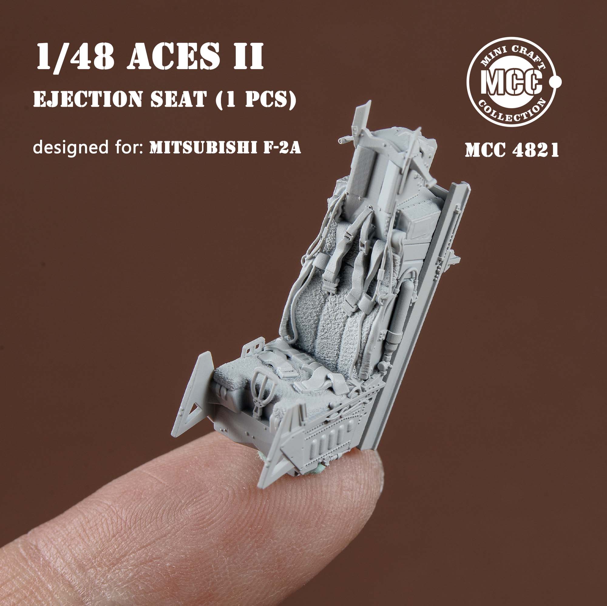 Additions (3D resin printing) 1/48 ACES II Ejection Seat for Mitsubishi F-2A (1pcs)