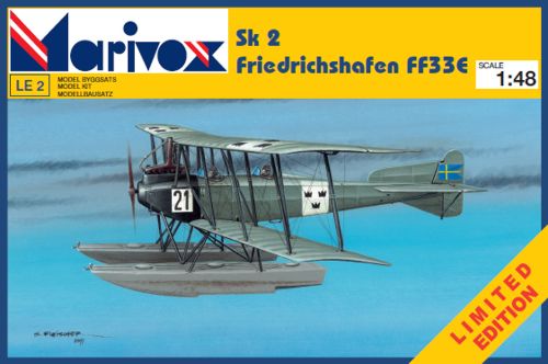 Model kit 1/48 Friedrichshafen Sk2 flying boat Swedish version (Marivox)
