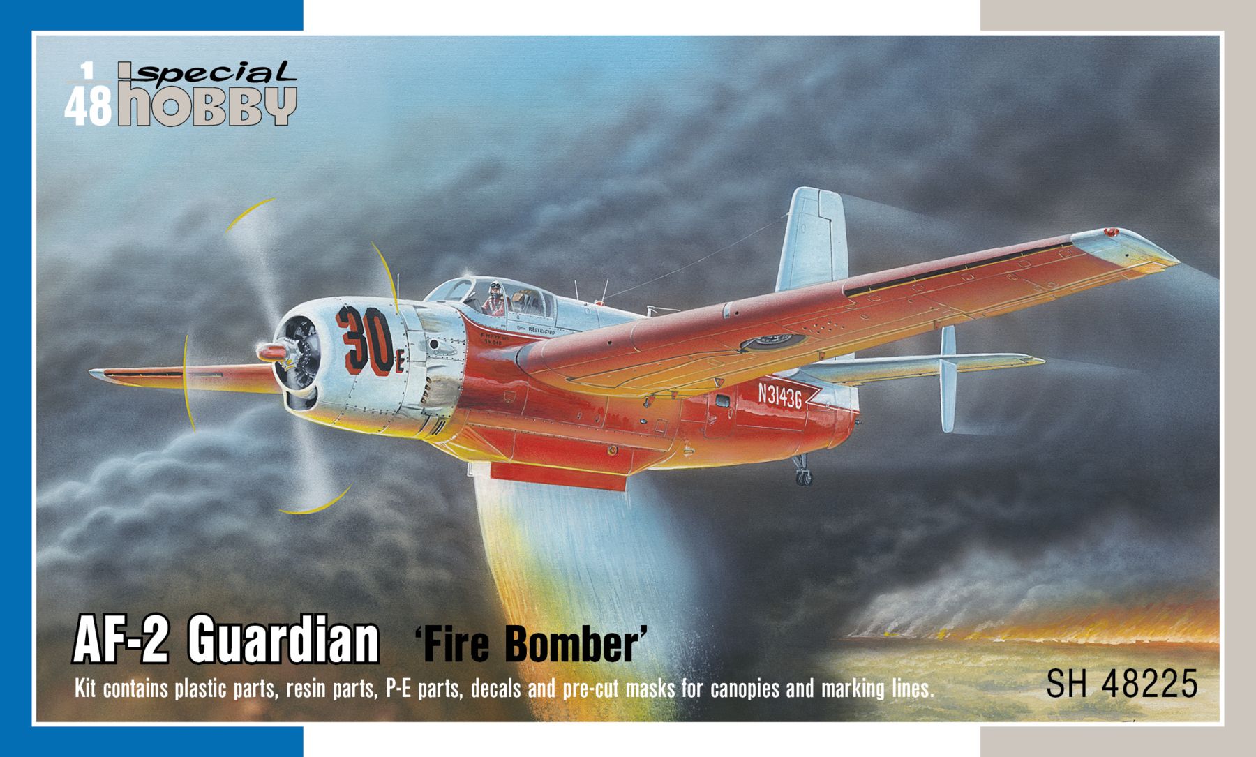 Model kit 1/48 AF-2 Guardian 'Fire Bomber' (3x camo) (Special Hobby)