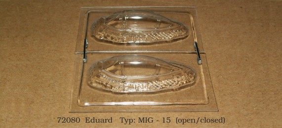 Vacu Canopy 1/72 MiG-15 (EDU) (Rob Taurus)
