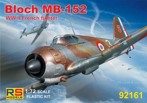 Model kit 1/72 Marcel-Bloch MB.152 (RS Models)