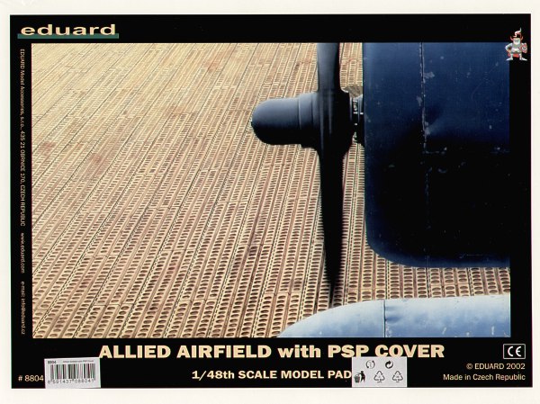 Diorama bases 1/48 Allied Airfield with PSP cover 300x400 (Eduard kits) 