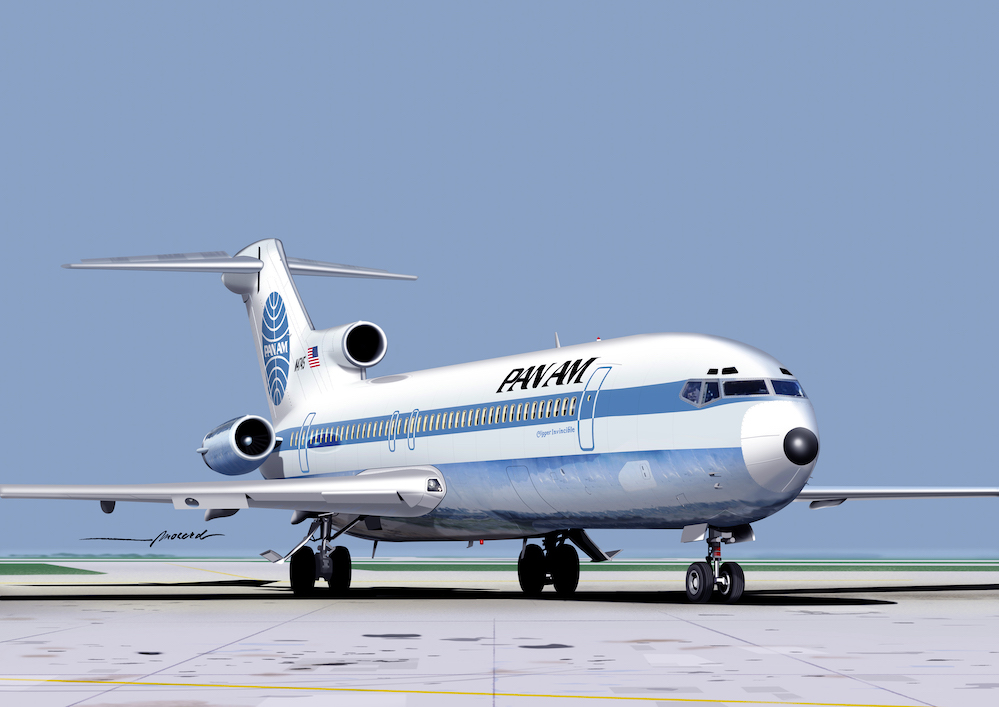 Aircraft books Boeing 727-200 Pan Am (Mach 2)