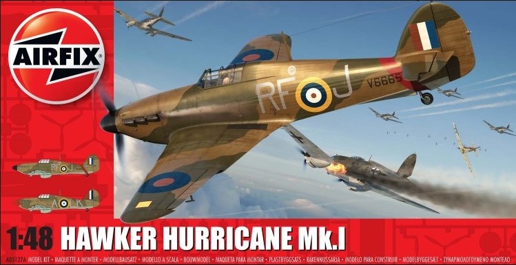 Model kit 1/48 Hawker Hurricane Mk.I  (Airfix)