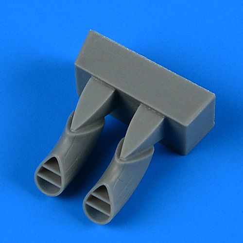 Additions (3D resin printing) 1/48 North-American/Rockwell OV-10A Bronco exhaust exhaust (designed to be used with ICM kits)