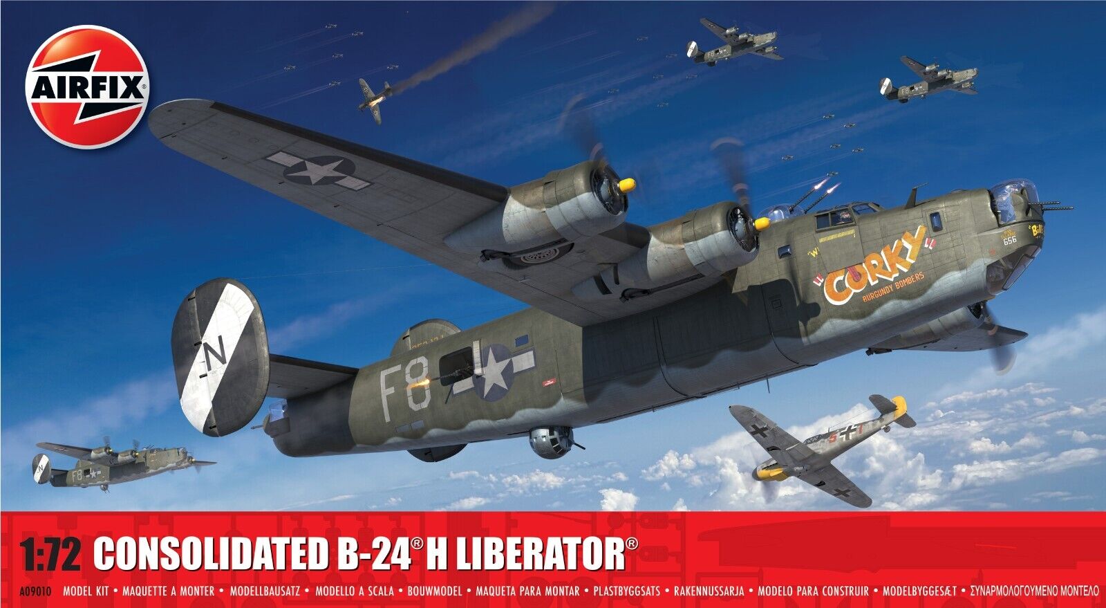 Model kit 1/72 Consolidated B-24H Liberator (Airfix) (Opened packaging)