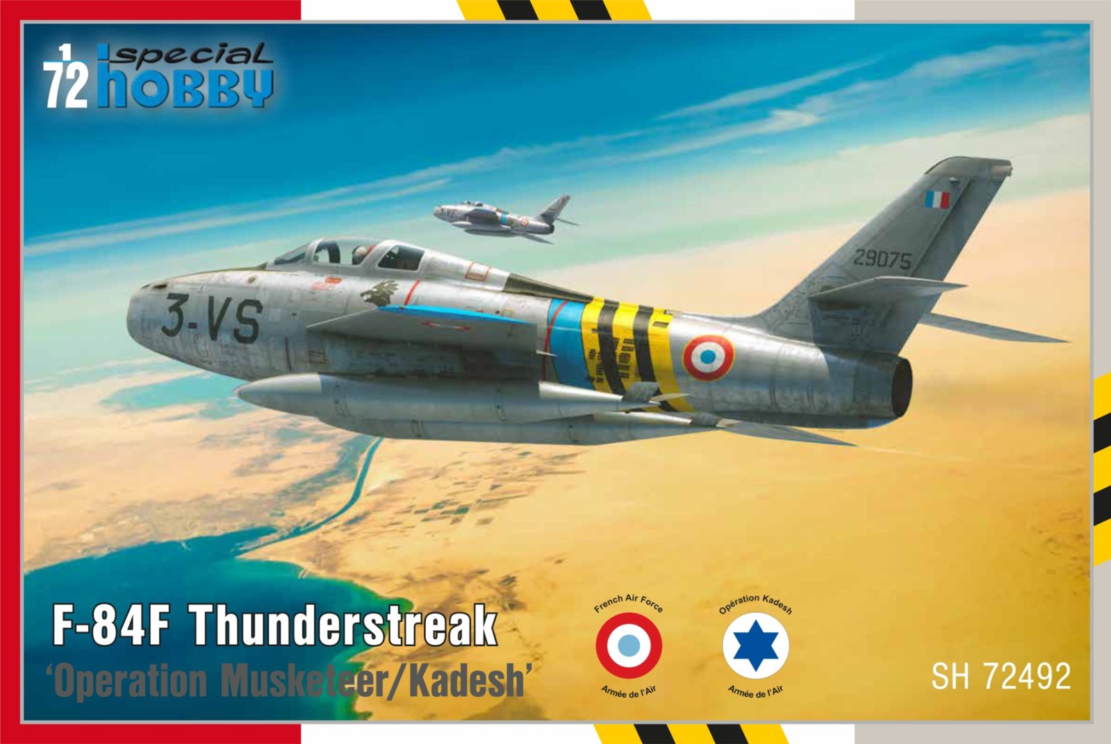 Model kit 1/72 Republic F-84F Thunderstreak The Suez Crisis (Special Hobby)