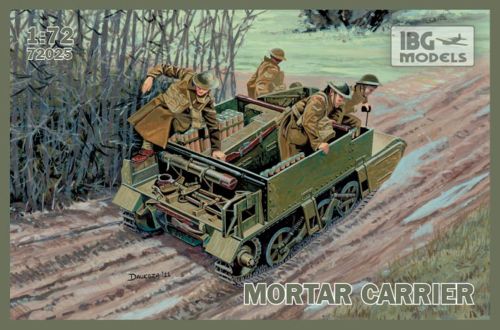 Model kit 1/72 Universal Carrier I Mk.II MORTAR CARRIER (IBG Models)