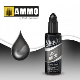 SHADER Ash Black (10mL) (Ammo Mig)