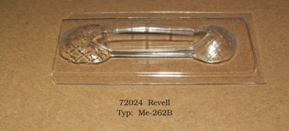 Vacu Canopy 1/72 Me-262 B (REV) (Rob Taurus)