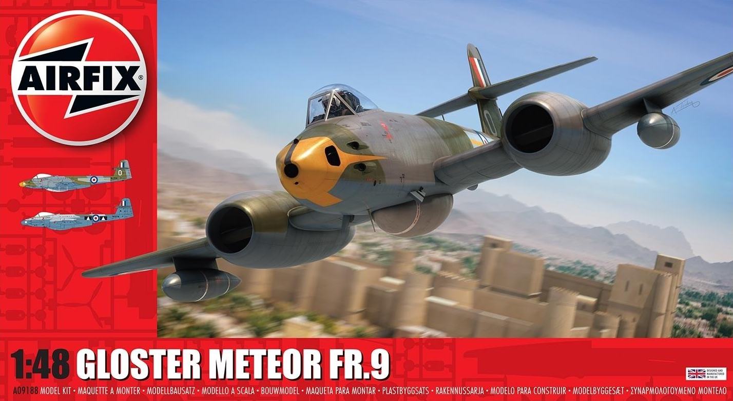 Model kit 1/48 Gloster Meteor FR.9 (Airfix)