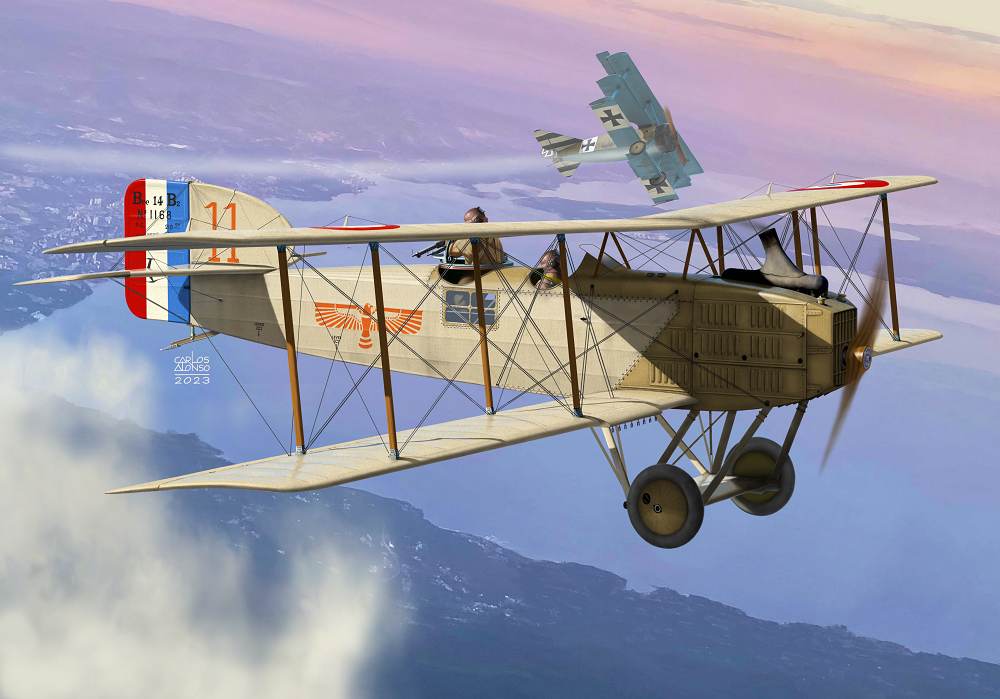 Model kit 1/48 Breguet 14 B2 (FLY)