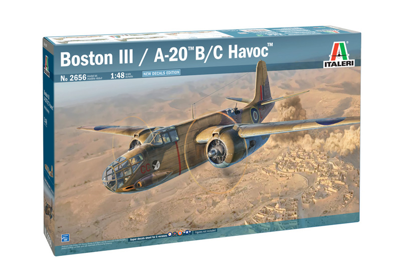 Model kit 1/48 Douglas A-20B / Douglas Boston III (Italeri)