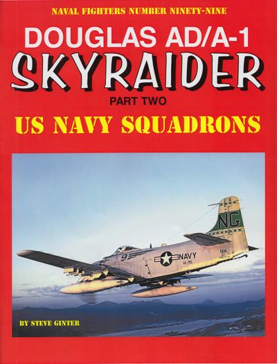 Aircraft books Douglas AD/A-1 Skyraider Part Two (Naval Fighters)  