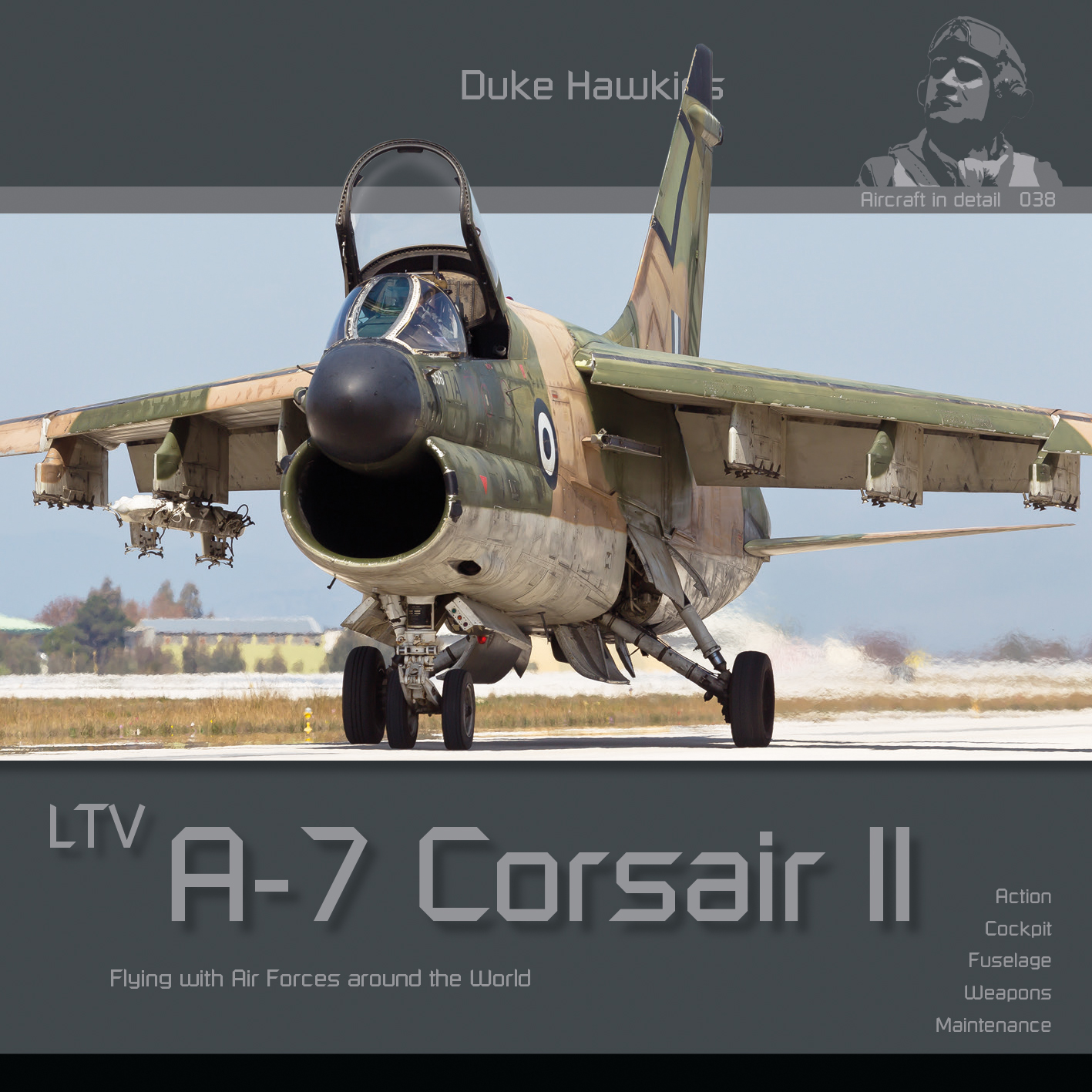 Aircraft books Duke Hawkins: LTV A-7 Corsair  (HMH-Publications)