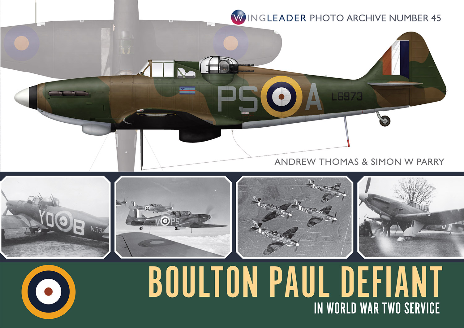 Aircraft books Boulton-Paul Defiant (Wingleader)