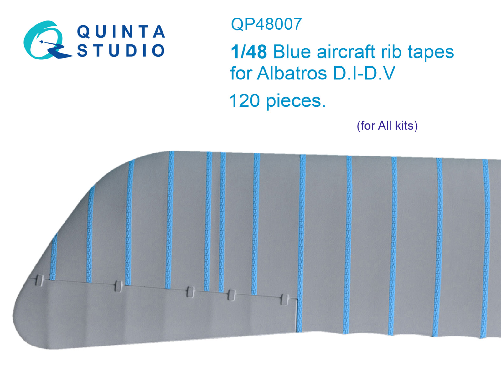 Blue rib tapes Albatros D.I-D.V (All kits)