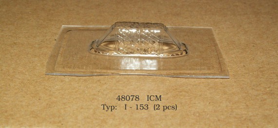 Vacu Canopy 1/48 I-153 - 2 pcs. (ICM) (Rob Taurus)