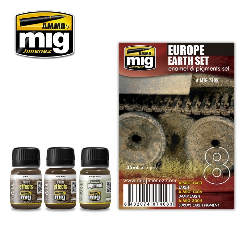 Europe Earth Set (3x35mL) (Ammo Mig)