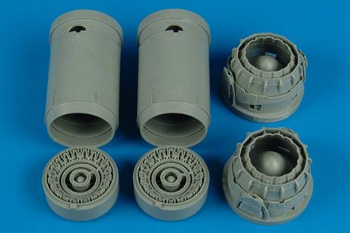 Additions (3D resin printing) 1/32 Panavia Tornado exhaust nozzles (designed to be used with Revell kits)