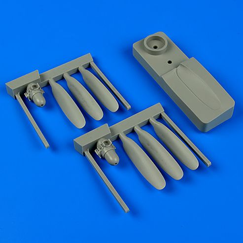 Additions (3D resin printing) 1/48      Lockheed PV-1 Ventura propellers w/tool (designed to be used with Monogram and Revell kits)