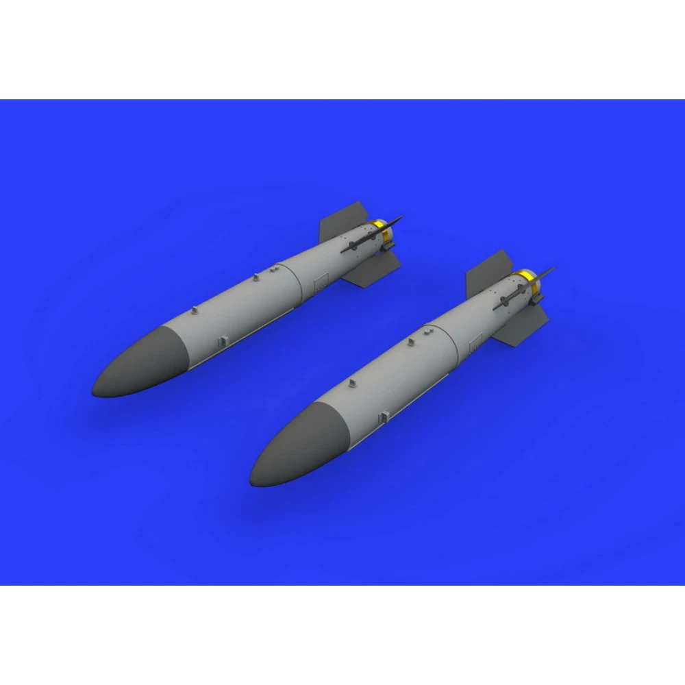Additions (3D resin printing) 1/72 B43-0 Nuclear Weapon with SC43-4/-7 tail assembly