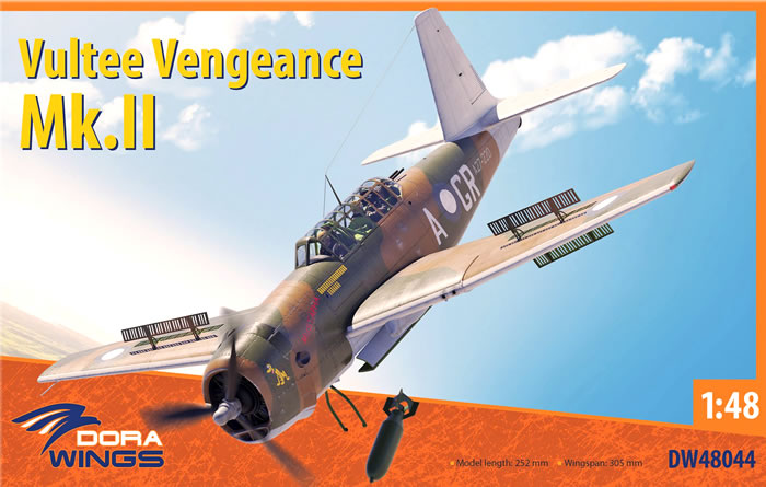 Model kit 1/48 Vultee Vengeance Mk.II The Vultee A-31 Vengeance (Dora Wings)